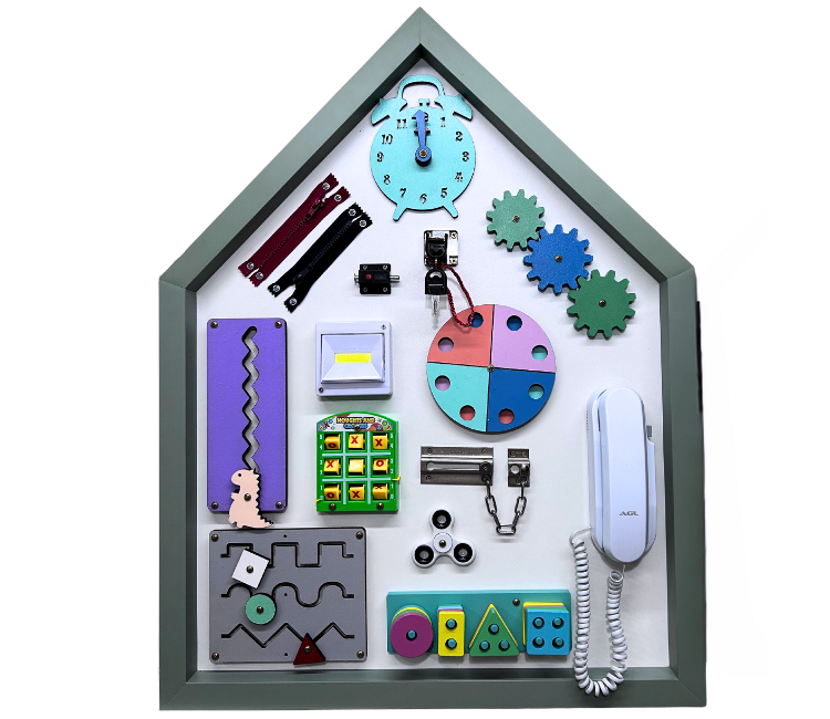Painel Sensorial Casinha