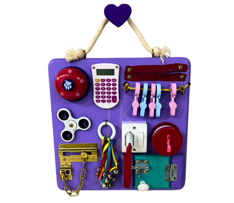 Tablet Sensorial Feminino 30x30cm - Roxo